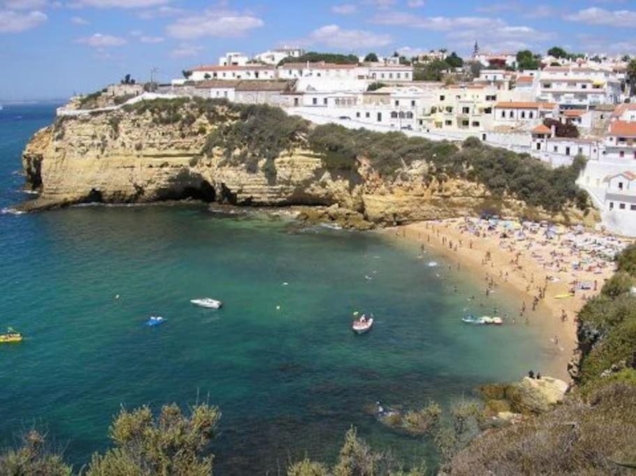 Apartamento Encantador A 100M Da Praia Carvoeiro  Exteriör bild