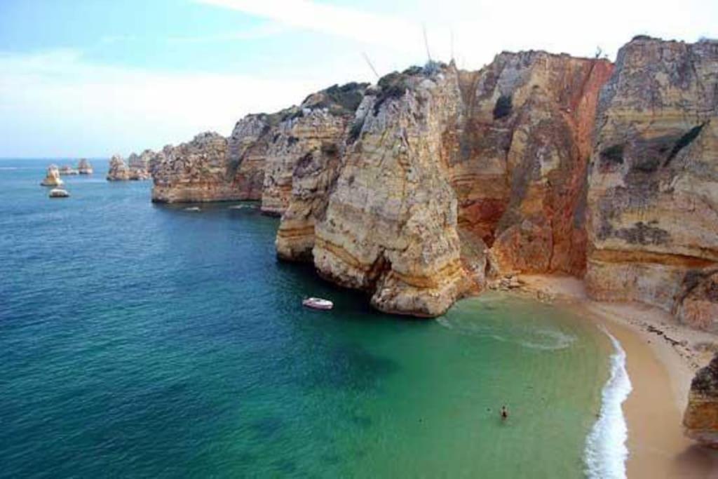 Apartamento Encantador A 100M Da Praia Carvoeiro  Exteriör bild