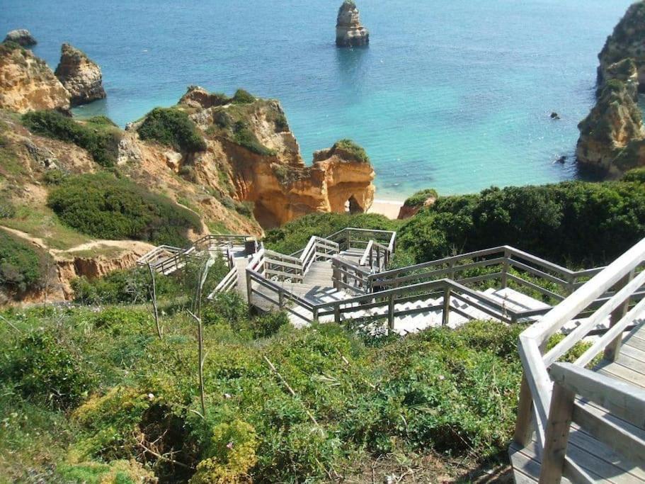 Apartamento Encantador A 100M Da Praia Carvoeiro  Exteriör bild