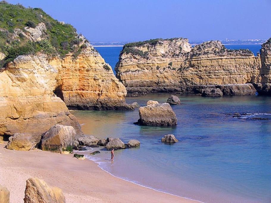 Apartamento Encantador A 100M Da Praia Carvoeiro  Exteriör bild
