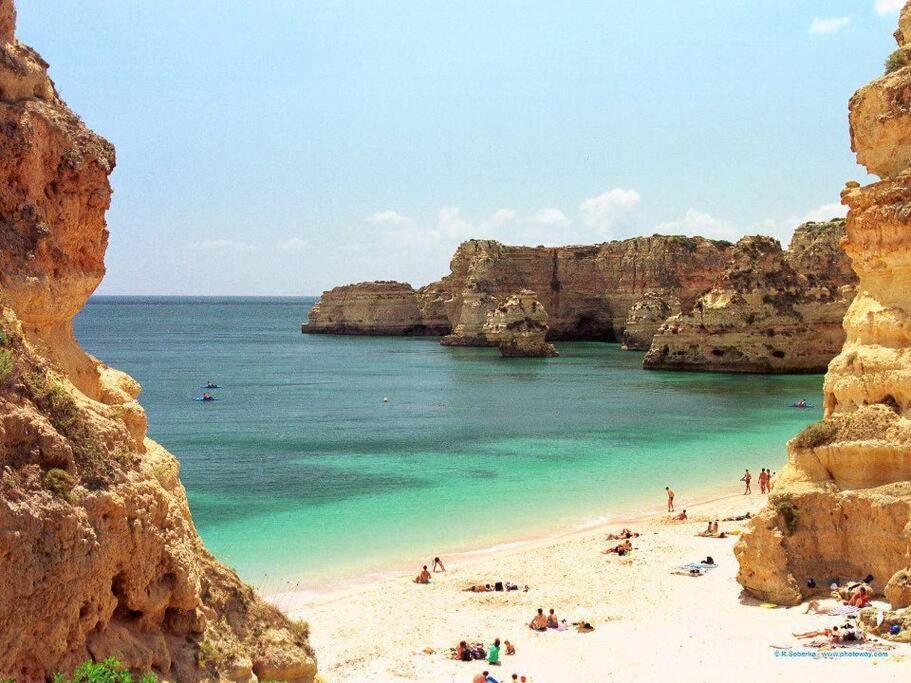 Apartamento Encantador A 100M Da Praia Carvoeiro  Exteriör bild
