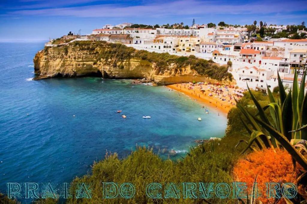 Apartamento Encantador A 100M Da Praia Carvoeiro  Exteriör bild